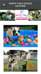 Mobile Screenshot of happytailsdaycare.com